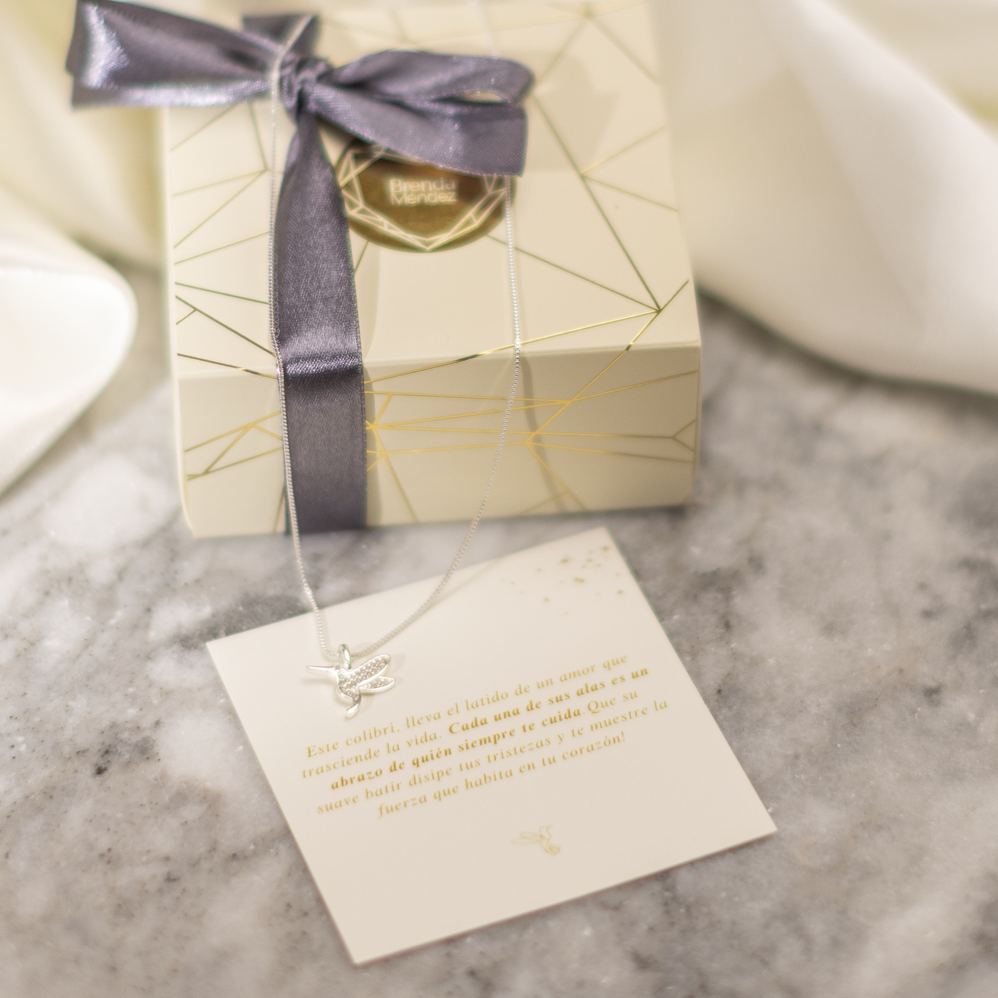 NUEVO COLLAR COLIBRÍ "ALMA ETERNA" EN PLATA