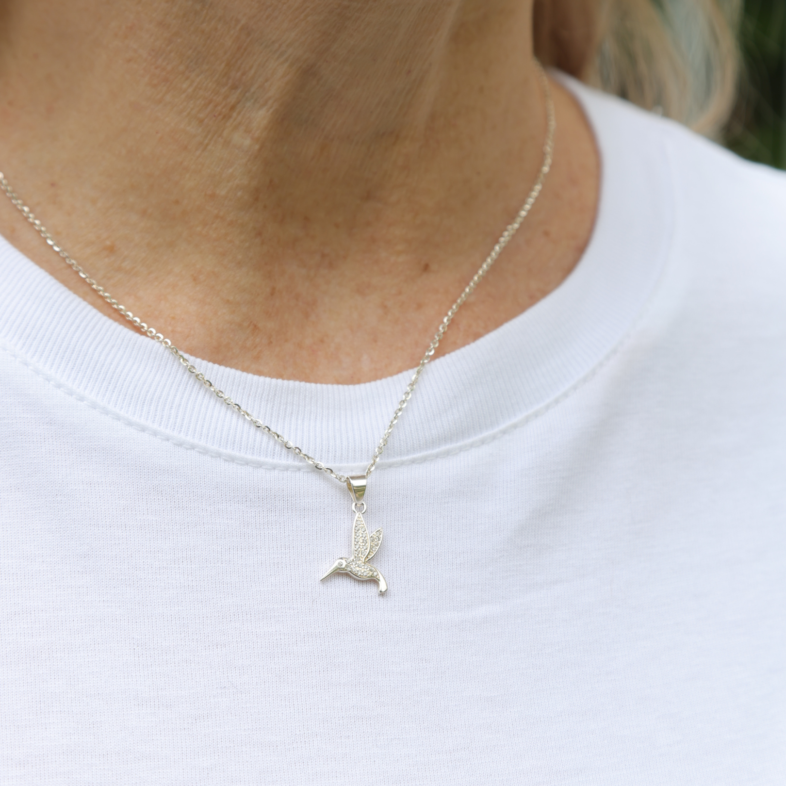 NUEVO COLLAR COLIBRÍ EN PLATA "UN AMOR QUE TRASCIENDE A LA VIDA" (PREVENTA)