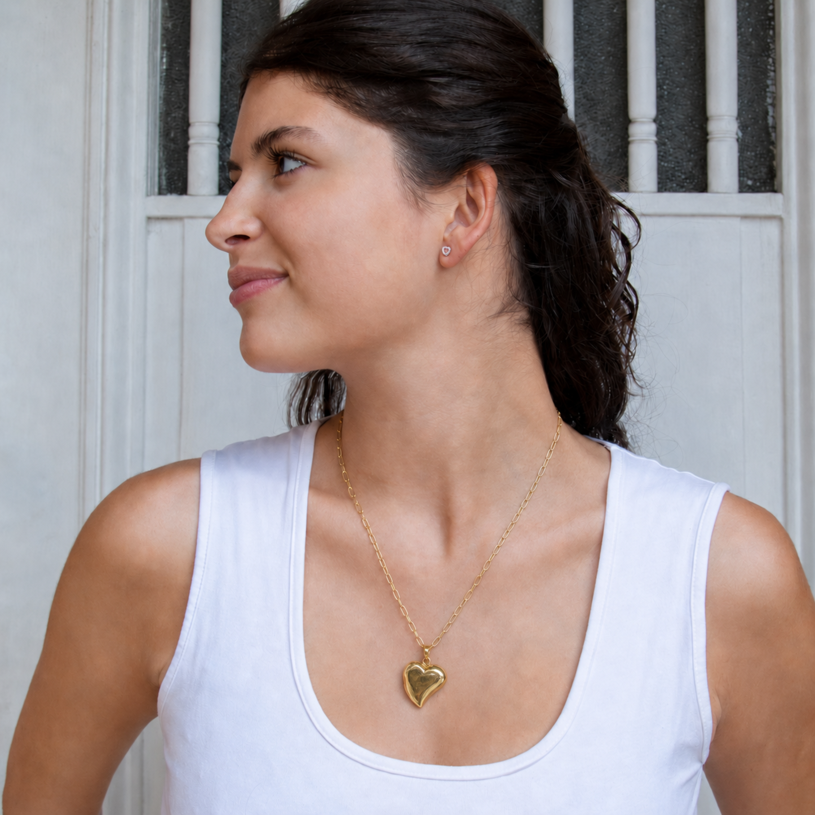 COLLAR CORAZÓN "LATIDOS"