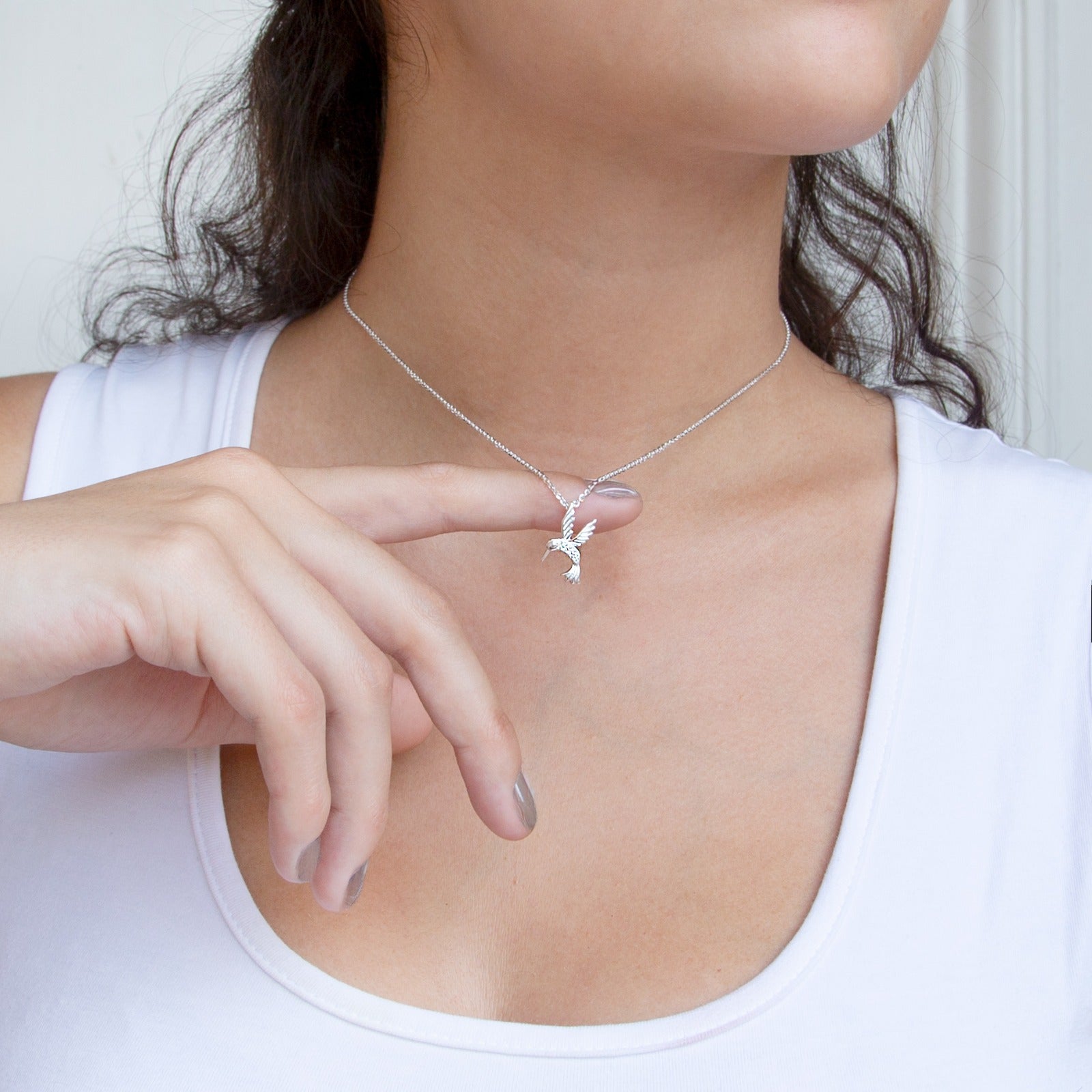 NUEVO COLLAR COLIBRÍ EN PLATA "UN AMOR QUE TRASCIENDE A LA VIDA"