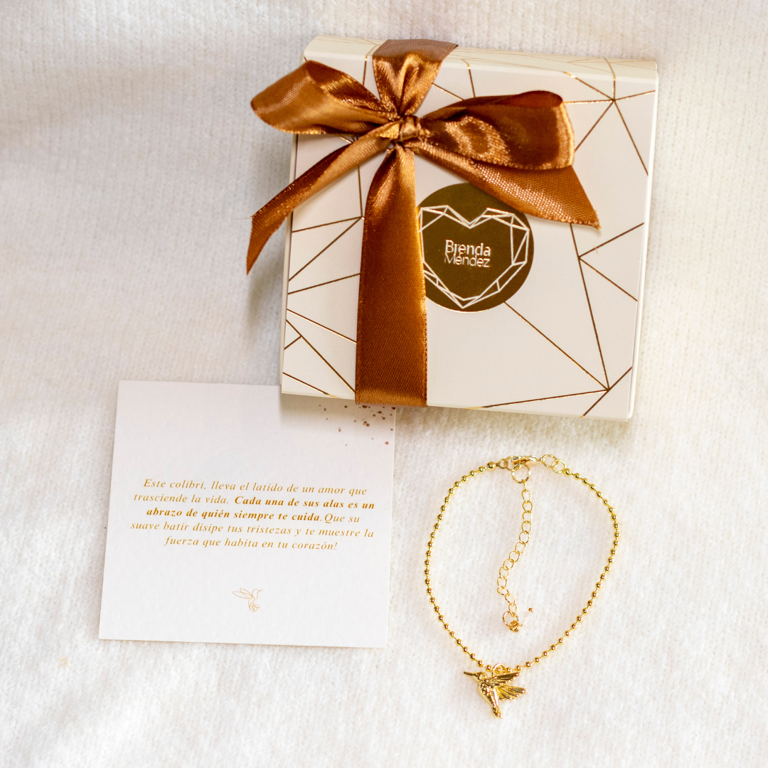 NUEVA PULSERA COLIBRÍ "UN AMOR QUE TRASCIENDE A LA VIDA""