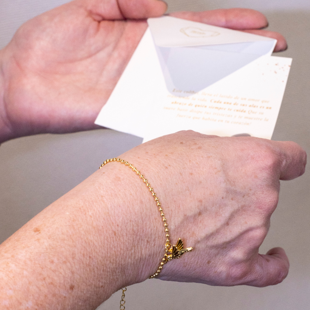 NUEVA PULSERA COLIBRÍ "UN AMOR QUE TRASCIENDE A LA VIDA""