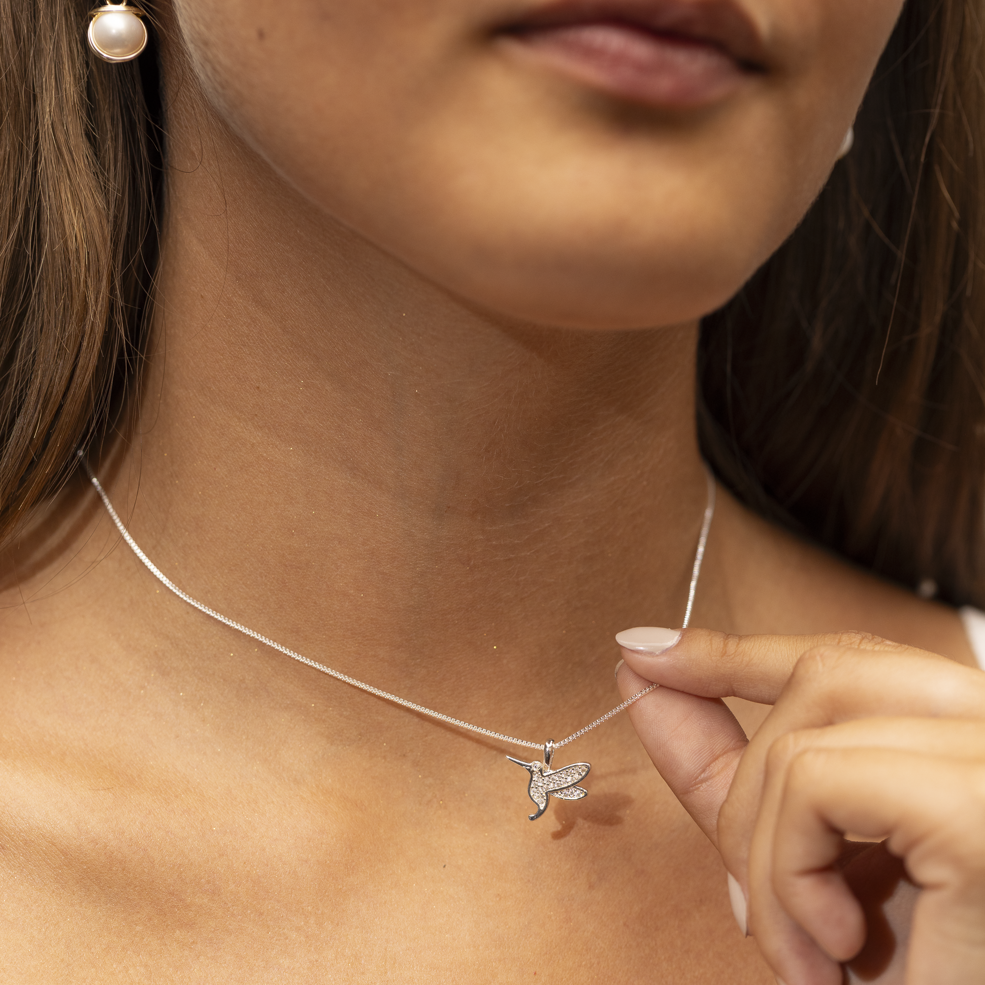 NUEVO COLLAR COLIBRÍ "ALMA ETERNA" EN PLATA