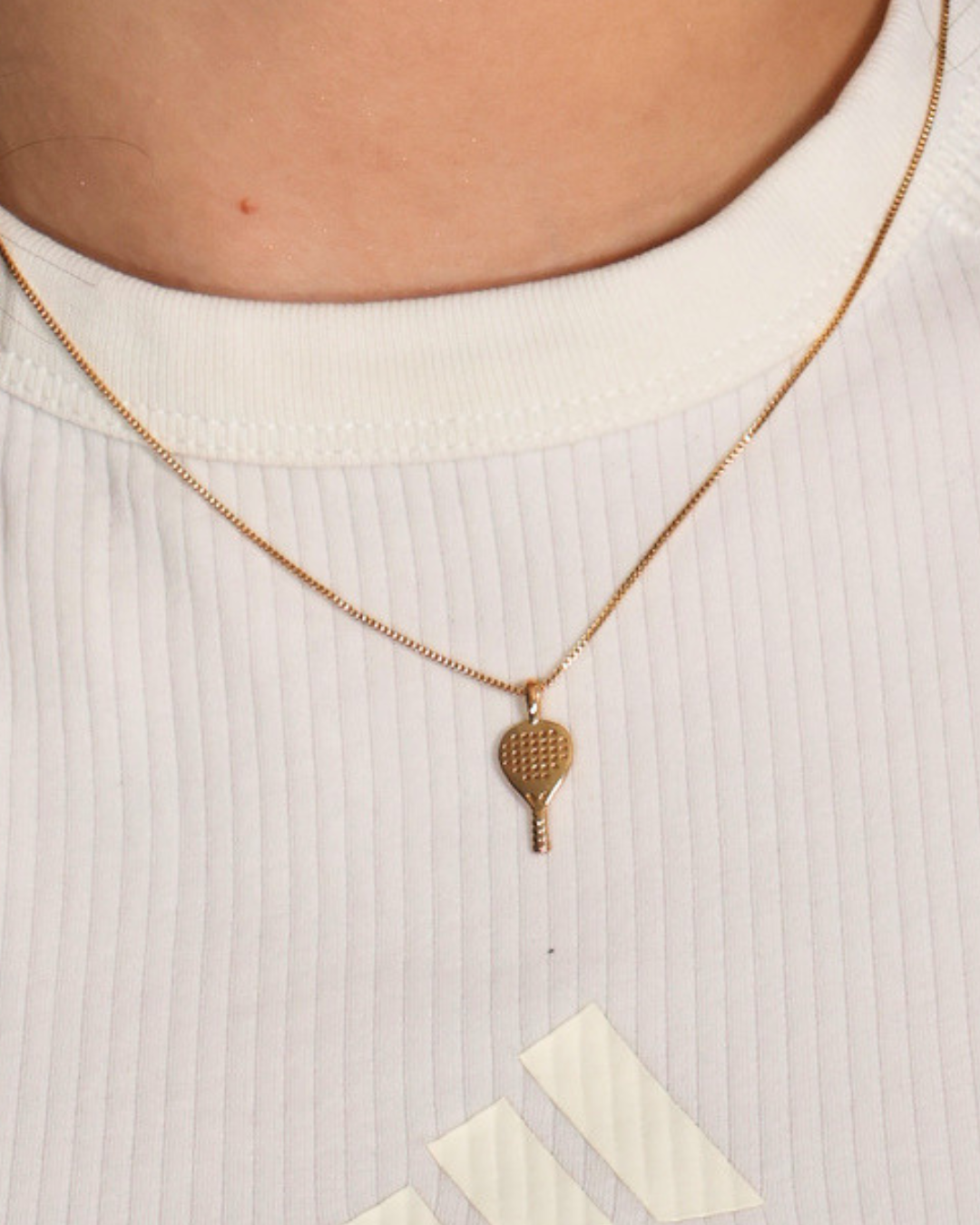 Collar Pala de Pádel - Edición Especial Baño de Oro 18K 🎾