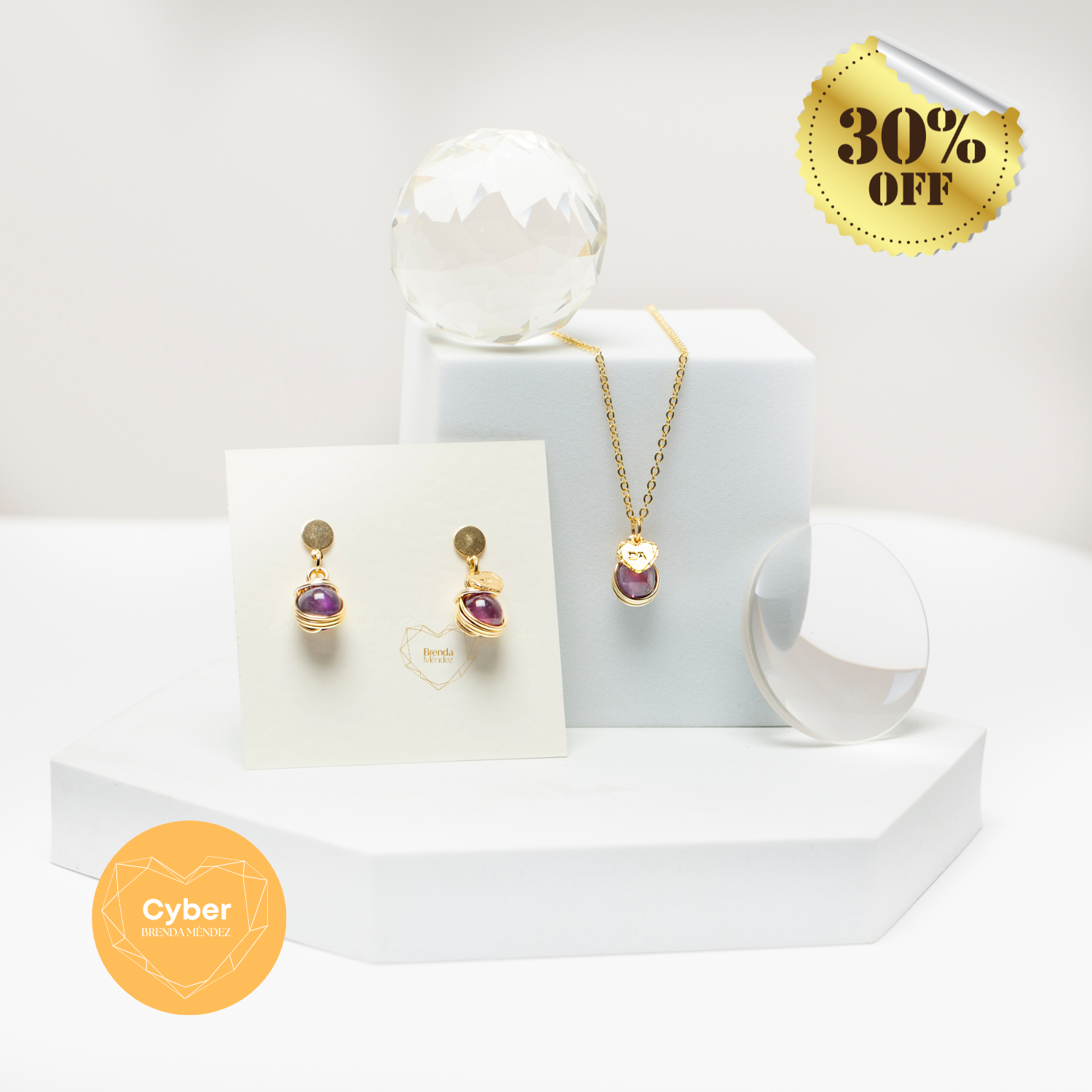 CONJUNTO BENDITA LUZ EN "AMATISTA"