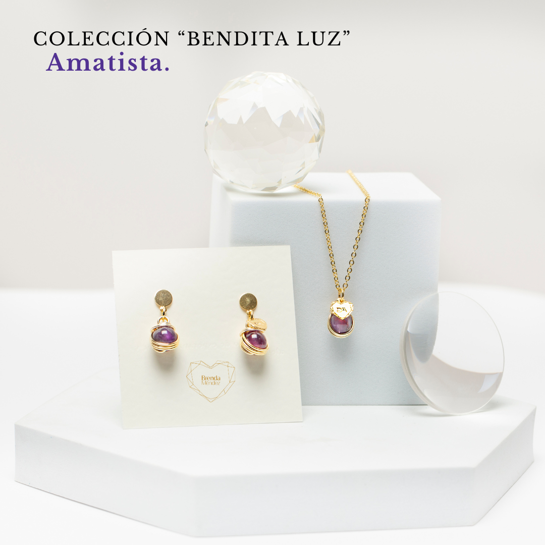 CONJUNTO BENDITA LUZ EN "AMATISTA"