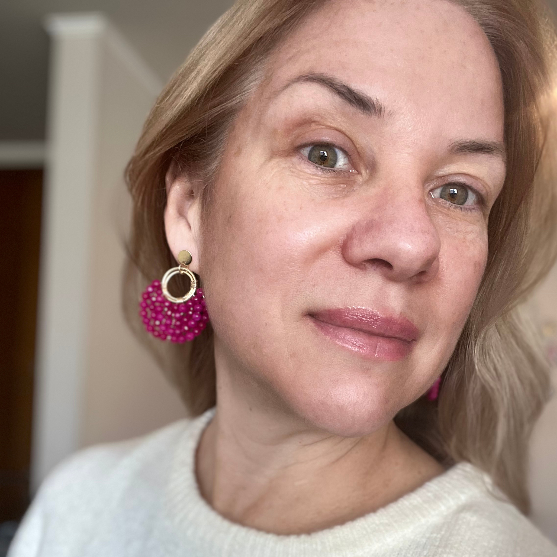 ¡NUEVOS! AROS BODES FUCSIA