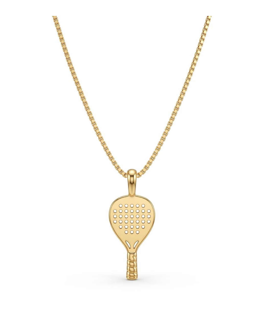 Collar Pala de Pádel - Edición Especial Baño de Oro 18K 🎾