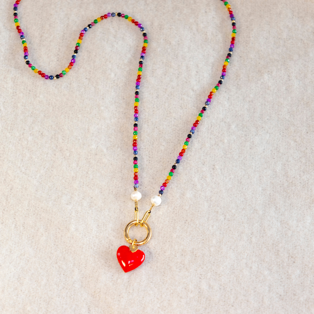 COLLAR LATIDOS DE AMOR "VERSIÓN LARGO"