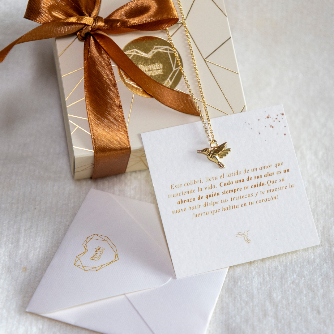NUEVO COLLAR COLIBRÍ "UN AMOR QUE TRASCIENDE A LA VIDA"
