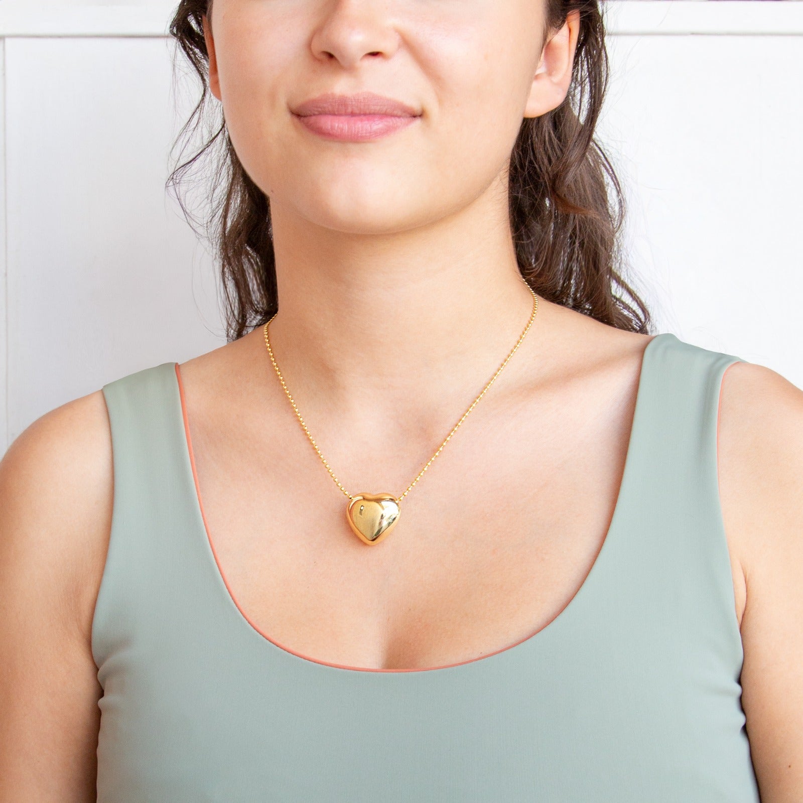 COLLAR CORAZÓN RADIANTE "MAXI"