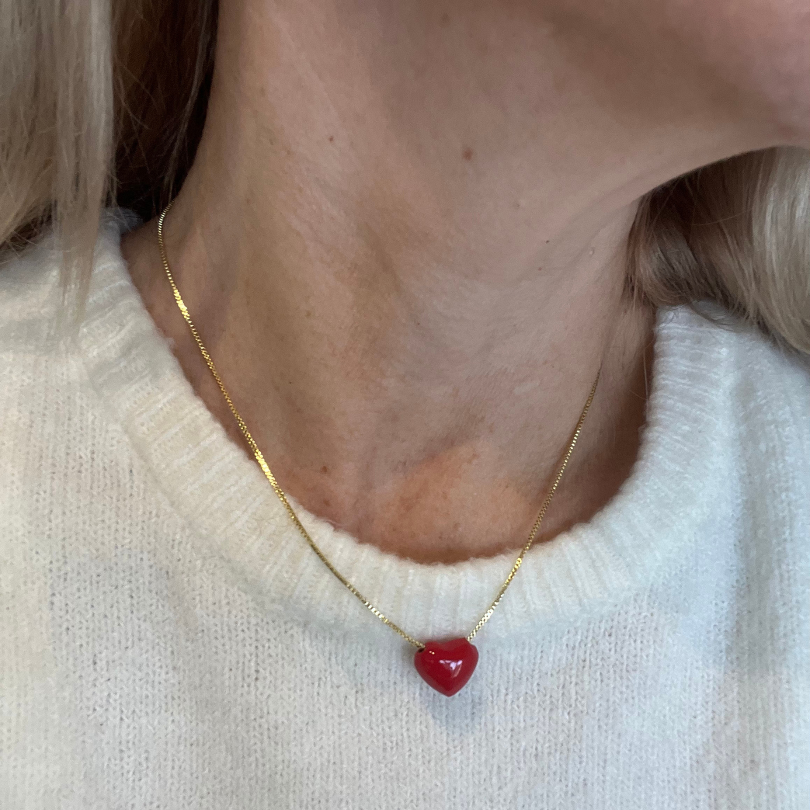 COLLAR "CORAZÓN RADIANTE"