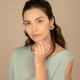 CONJUNTO AROS AMELIA + ANILLO JACINTA ROSA
